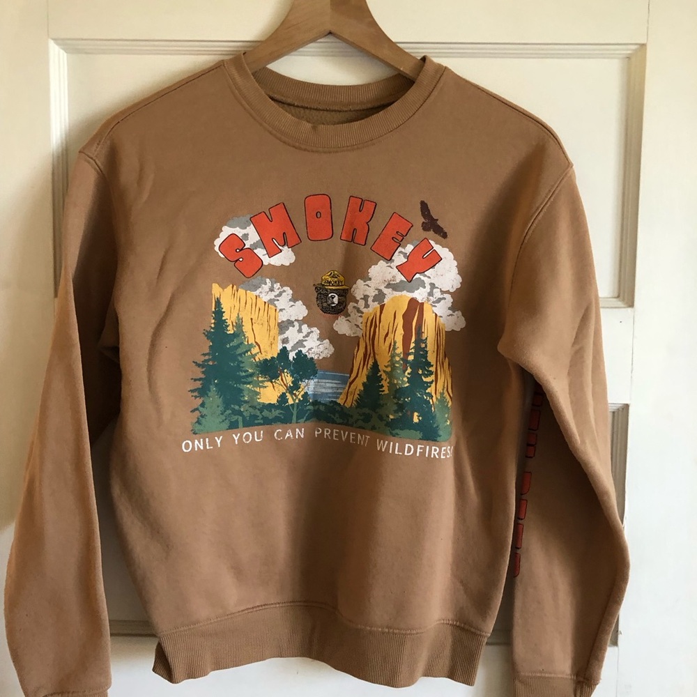 Smokey Bear Brown Sweatshirt